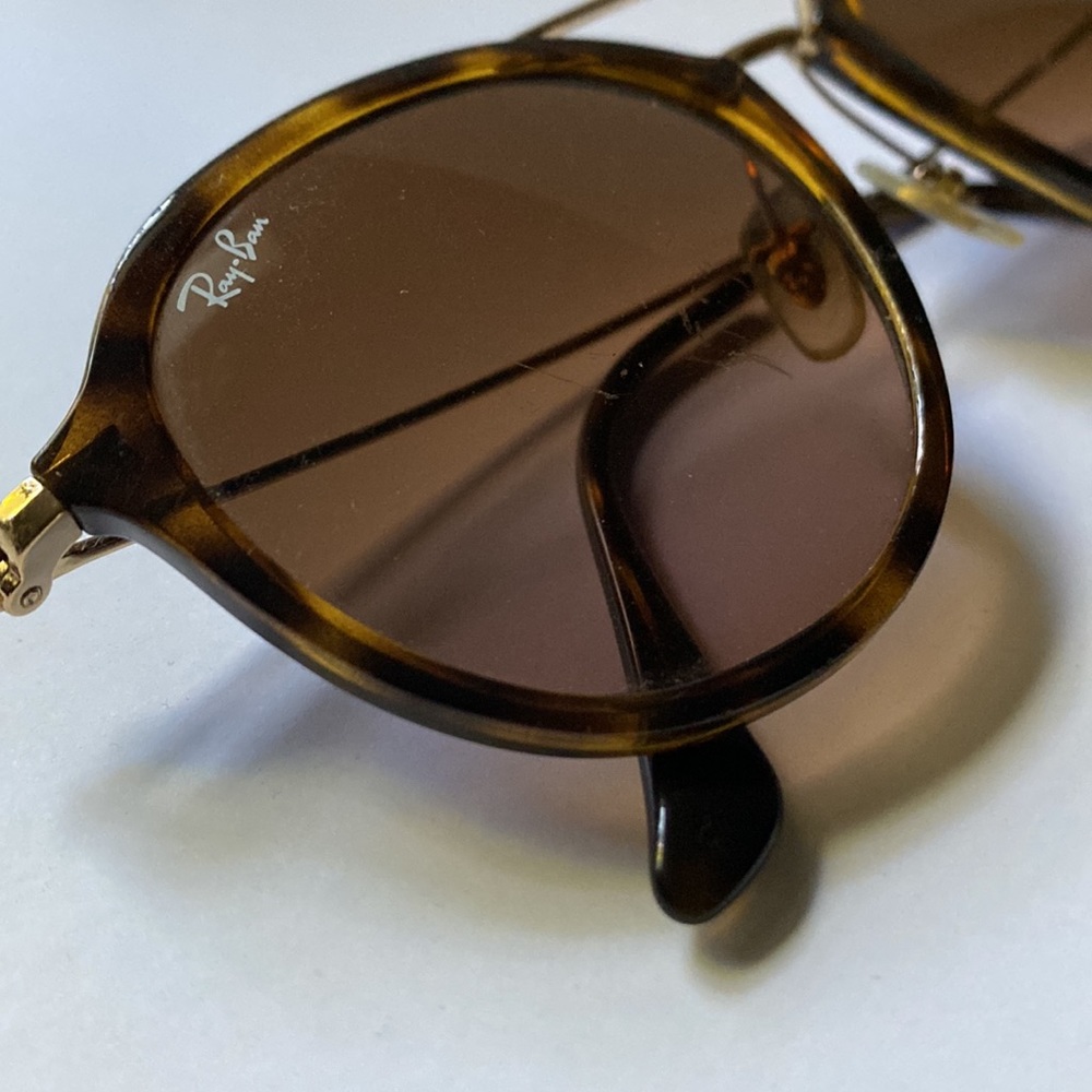 Ray-Ban Tortoise Shell Sunglasses - Picture 3 of 12